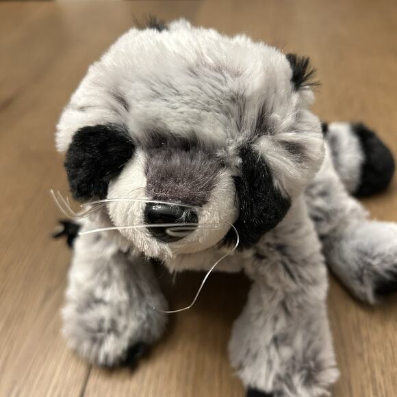 Ganz Webkinz Raccoon HM143 Gray No Code Rare Retired Plush Stuffed Animal - Picture 7 of 12
